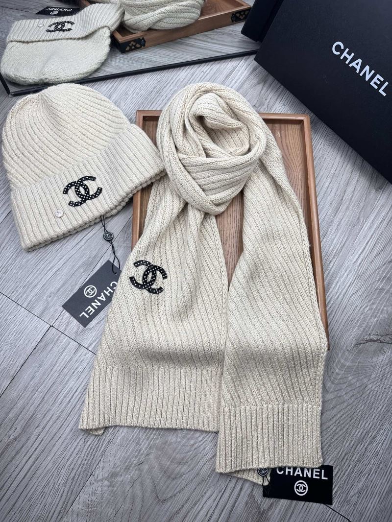 Chanel Caps Scarfs